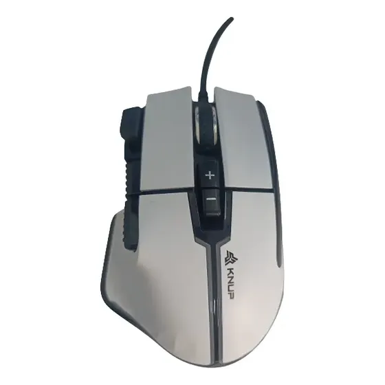 Mouse Gamer Óptico Knup Anúbis KP-MU014 7200 dpi 9 Botões Ambidestro Mouse Gamer Óptico Knup Anúbis KP-MU014 7200 dpi 9 Botões Ambidestro