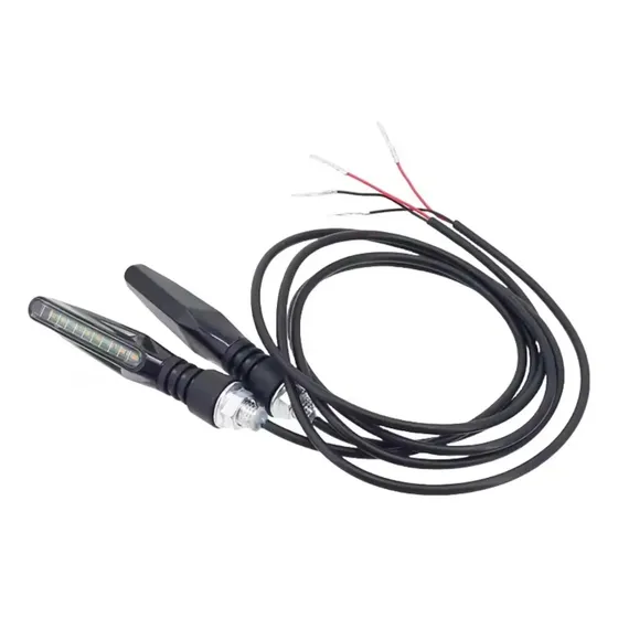 Par Setas 12v Para Scooter Eletrica