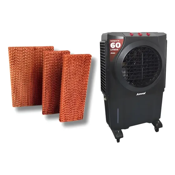 Kit Colmeia Climatizador Portátil Amvox Acl 60 Litros