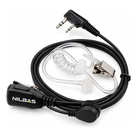 Fone De Ouvido Silicone Rádio Comunicador Para Baofeng 777s