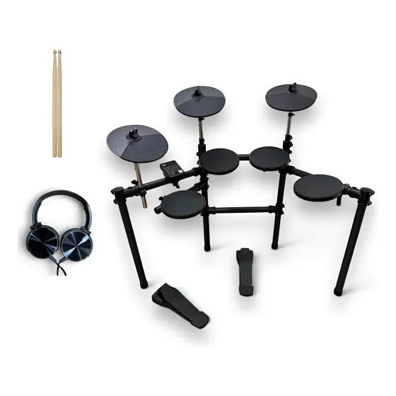 Bateria Eletrônica Seven Sd-770 7pç