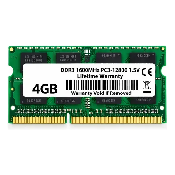 Memória Ram 4gb Ddr3 Notebook 1600mhz Pc3-12800 Sodimm 1.5v