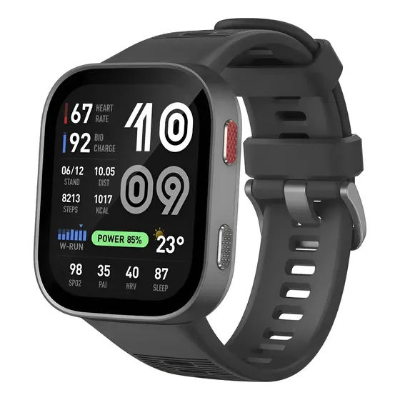 Relógio Smartwatch Amazfit Bip Max Amoled Gps Bluetooth Preto Mesh