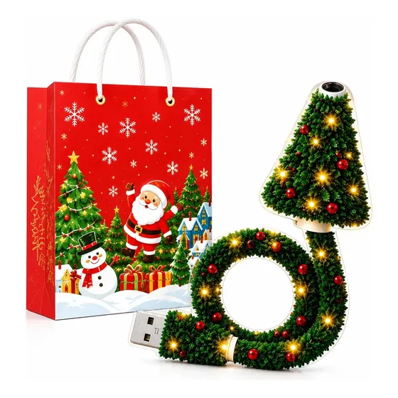 Flexible Usb Christmas Tree Projector Light