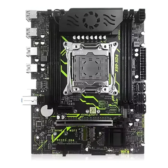 Placa Mãe Szsjkj X99 Xd4 Xeon (pronta P/ Tpm 2.0) Lga2011