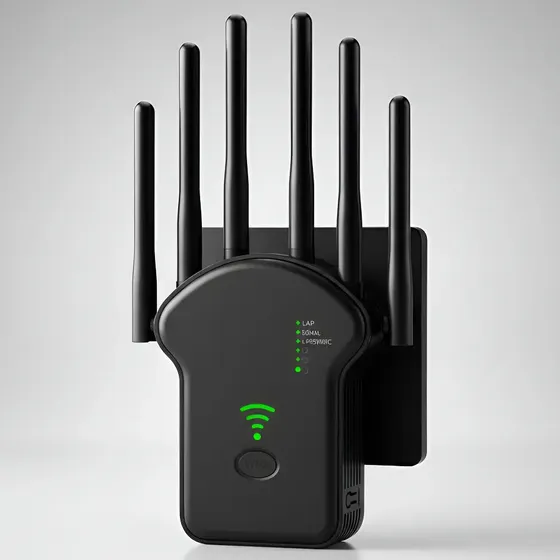 Repetidor Wifi 6 Antenas Potente 300mbps Longo Alcance