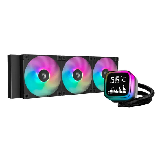 Cooler Deepcool Lp360 R-lp360-bkmsnc-g-1 Argb 4 Pinos