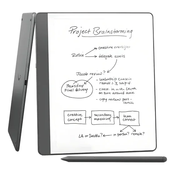 Amazon Kindle Scribe (16gb) 2024 Cor Tungsten