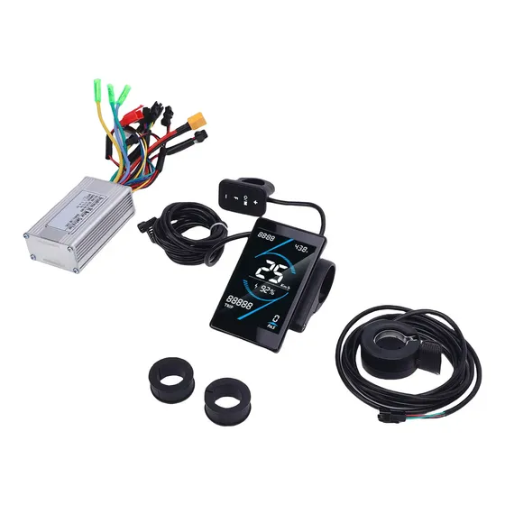 Kit De Bicicleta Elétrica Sine Brushless Motor Controller 17