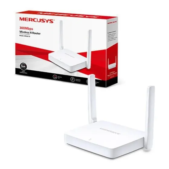 Roteador Mw301r Wireless Mercusys N 300mbps Branco Bivolt