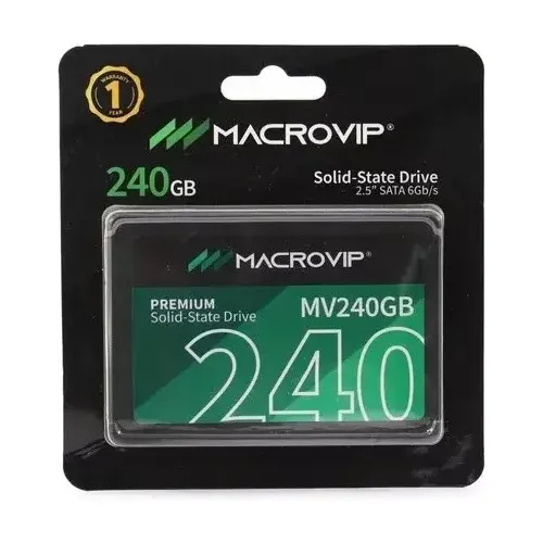 Ssd Macrovip Mv240gb 2.5 6gb/s Sata Para Pc E Notebook