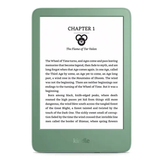 X Kindle Basic 2024 6 16gb Wi-fi Com Leitura Matcha Verde