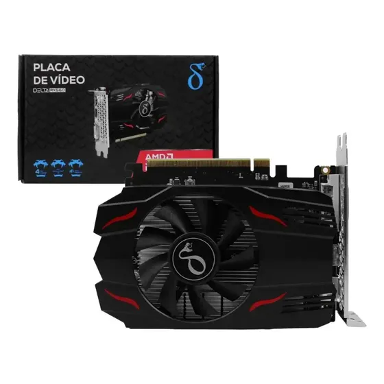 Placa De Vídeo Amd Aitek Delta-rx560 4gb Placa De Vídeo Amd Aitek Delta-rx560 4gb