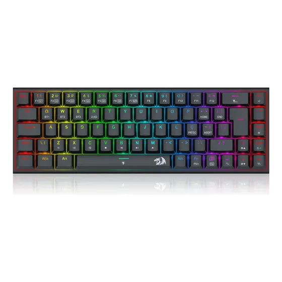 Teclado K633rgb Pro Mecânico Gamer Ryze Pro Rgb Redragon