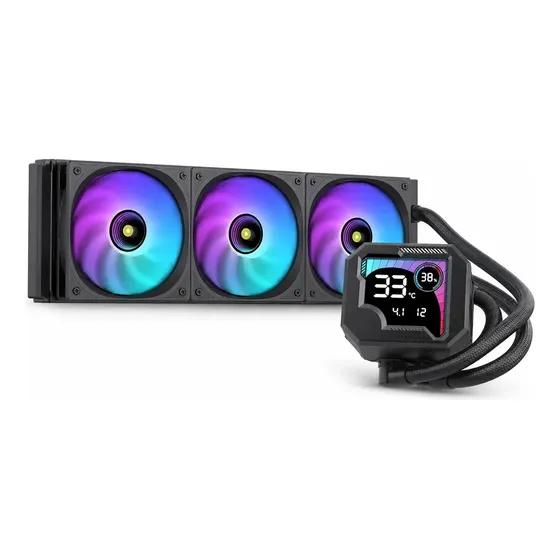 Water Cooler Argb 360mm Para Pc Com Display Lcd Water Cooler Argb 360mm Para Pc Com Display Lcd