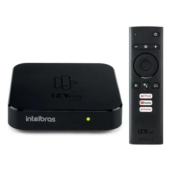 Smart Tv Box Full Hd Intelbras Cor Preto