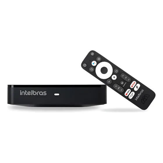 Intelbras Izy Play Smart Box 8gb Preto Controle De Voz Tv