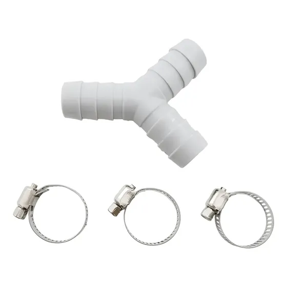 Conector Em Y Para Lava-louças Com Abraçadeiras De Fixação