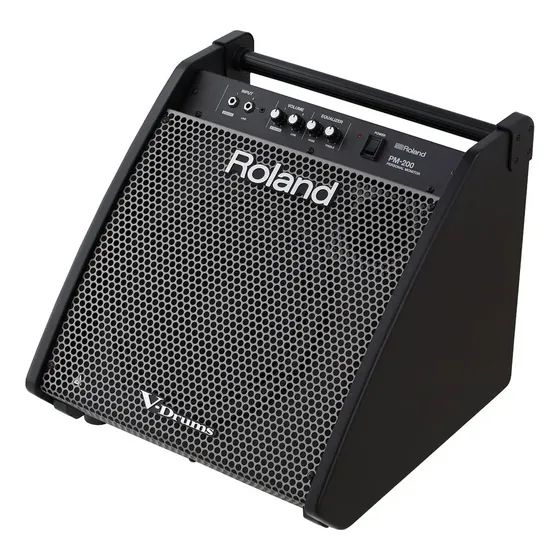 Combo Roland Pm200 Para Bateria Eletrônica