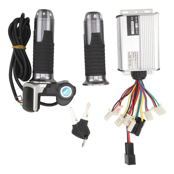 Kit De Controlador De Conversão De Bicicleta Elétrica 48v 10