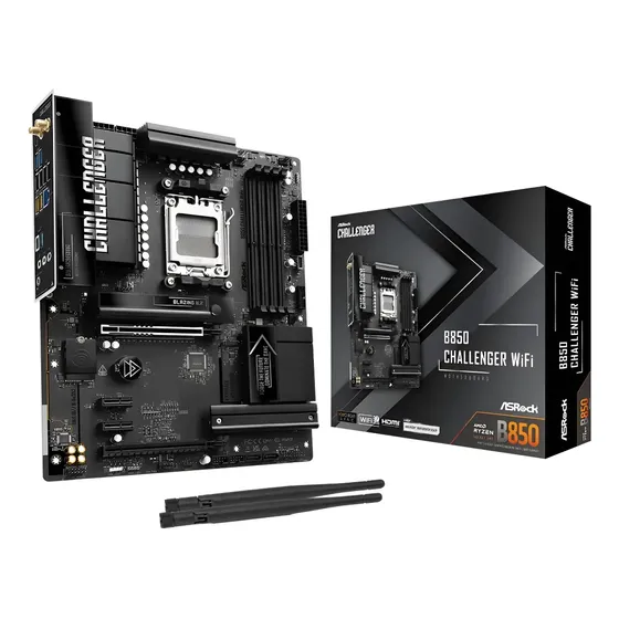 Placa Mãe Asrock B850 Challenger Wifi Am5 Ddr5