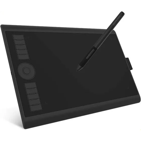 Tablet Gráfico De Desenho M10k Pro De 10 × 6,25 Polegadas