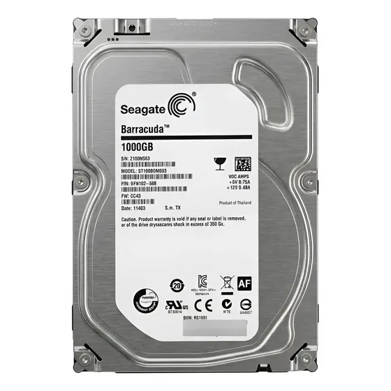 Hd Para Dvr Pc 1tb Seagate Barracuda 3.5 Sata Iii 7200rpm
