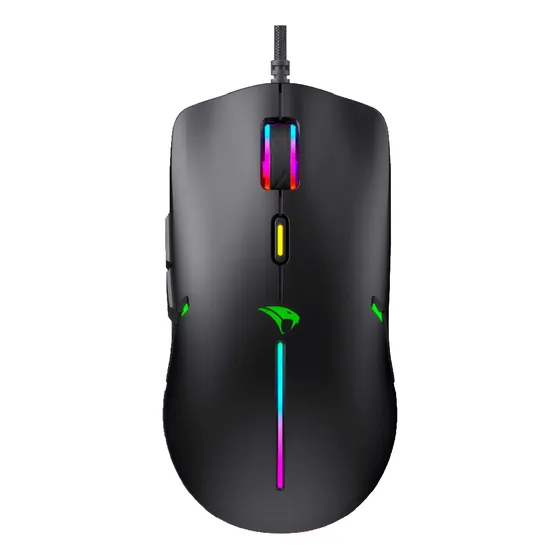 Mouse Gamer Viper Pro Mamba v1412 20000 DPI 6 Botões USB Ergonômico Para Destro Preto Mouse Gamer Viper Pro Mamba v1412 20000 DPI 6 Botões USB Ergonômico Para Destro Preto