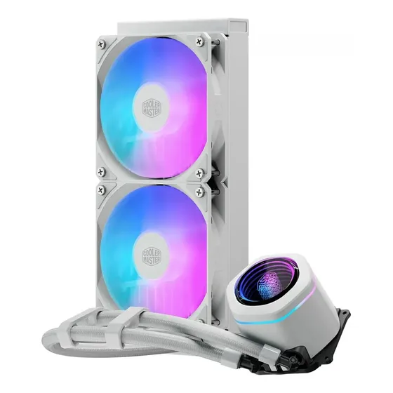 Water Cooler Masterliquid Core Nex 240mm Argb Cooler Master Branco