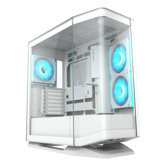 Cougar Fv270 Rgb Gabinete Mid Tower 4 Fans Vidro