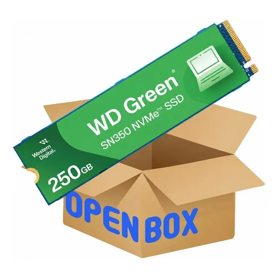 Openbox - Ssd Wd Green Sn350 250gb 2280 Nvme M.2 Pcie (Recondicionado)