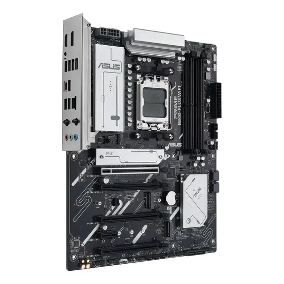 Placa-Mãe Asus Prime B840-PLUS WIFI para AM5, com Chipset B840 e DDR5