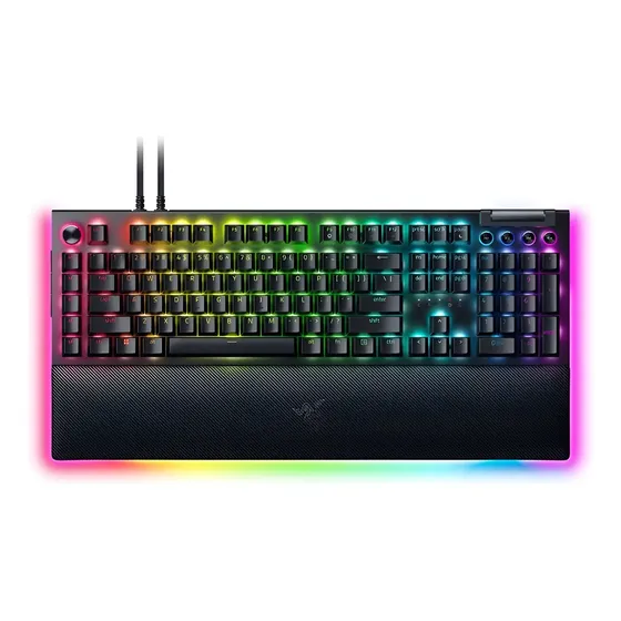 Teclado Gamer Mecânico Razer Blackwidow V4 Pro Switch Yellow