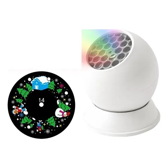 Projetor Oceano Led Ondas Peixes Rotação Projetor Oceano Led Ondas Peixes Rotação