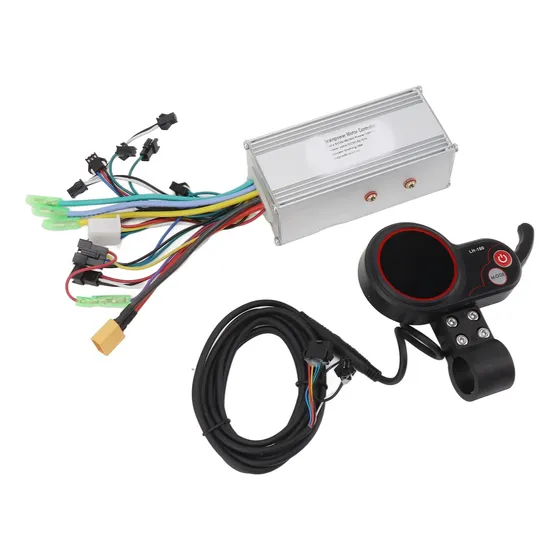 Kit De Controlador De Bicicleta Elétrica 36v 48v 60v 1000w 3