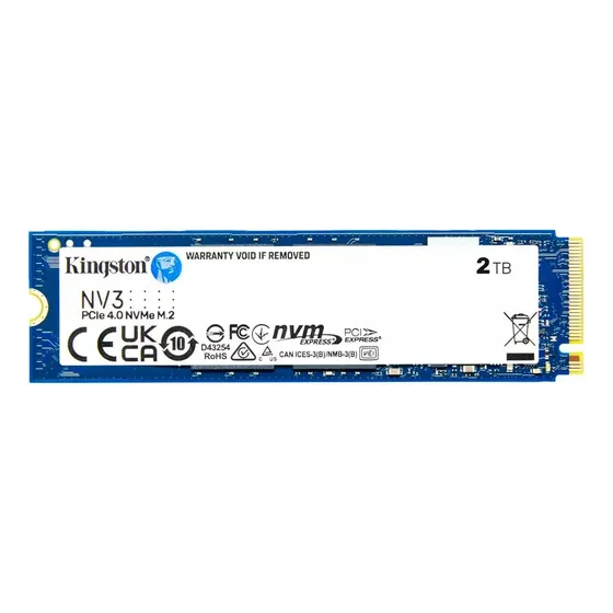 Ssd M.2 Kingston Nv3 2tb Nvme Pcie 4.0 - Snv3s/2000g