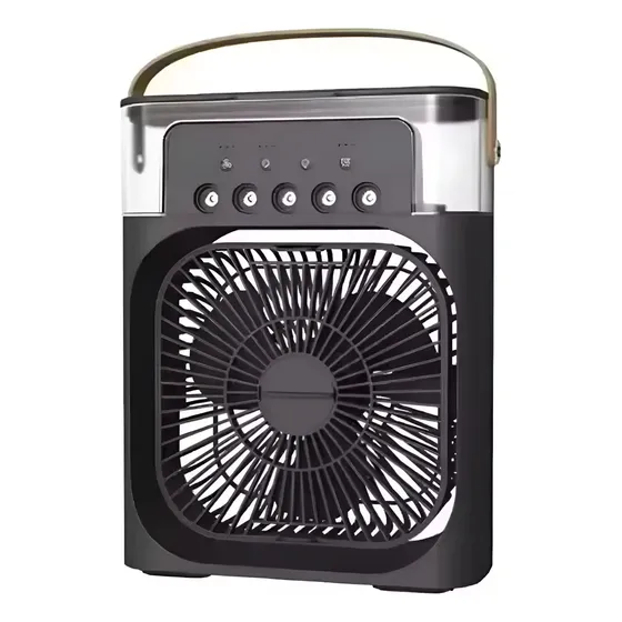 Climatizador De Ar Portátil 600 Ml 3 Velocidades Grande 6