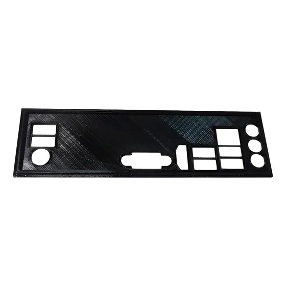 Espelho Acabamento Tampa Chapinha Placa Mãe Asrock A320m-hd