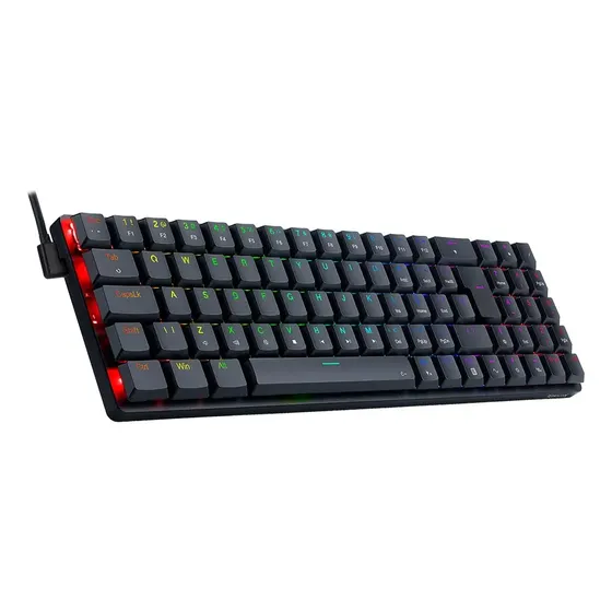 Teclado Gamer Mecânico Ashe K626-kb Switch Blue Preto Redragon