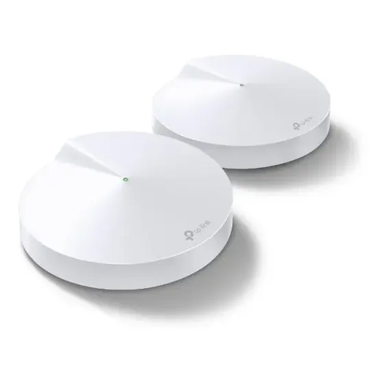 Roteador Wi-Fi Sistema Mesh TP-Link Deco M5 Dual Band AC1300 Pack com 2