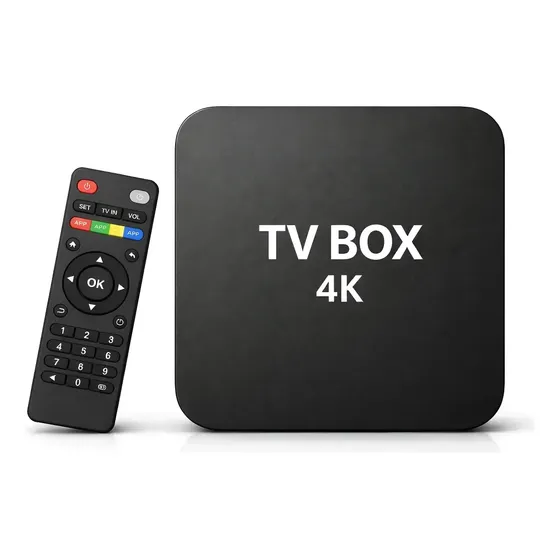 Tv Smat Box Ultra Hd Android Wi-fi 5g Youtube Netflix Google
