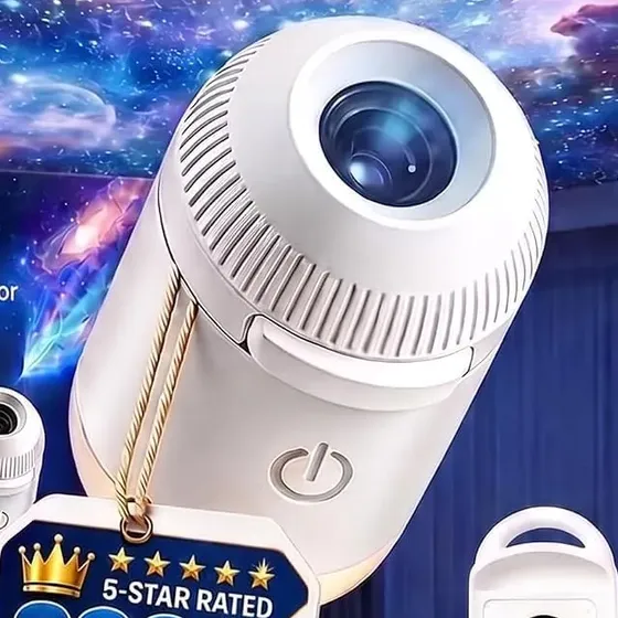 Projetor Holográfico De Luz Noturna Galaxy, Hd Smart Night