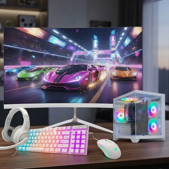 Pc Gamer Ryzen 5 5600gt 16gb Ddr4 480gb Ssd Monitor 23