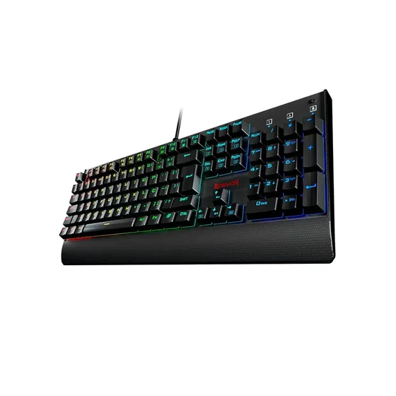 Teclado Mecânico Redragon Kala Rgb K557rgb - Switch Blue
