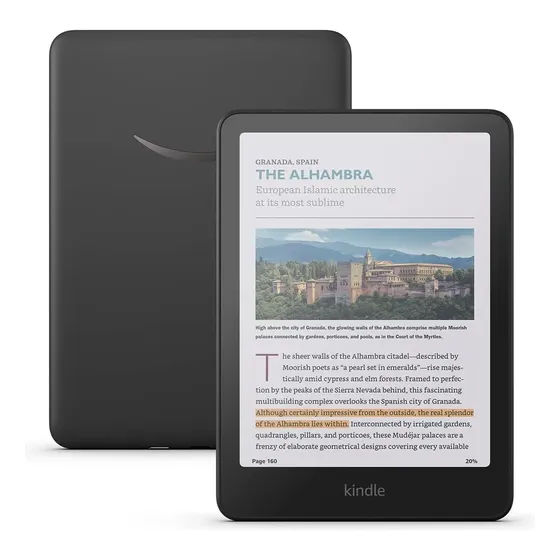 Amazon Kindle Colorsoft 16 Gb, 7'', Sem Anúncios, (2025) Amazon Kindle Colorsoft 16 Gb, 7'', Sem Anúncios, (2025)