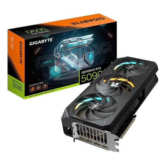 Placa De Vídeo Rtx 5090 Gaming Oc 32gb Gigabyte