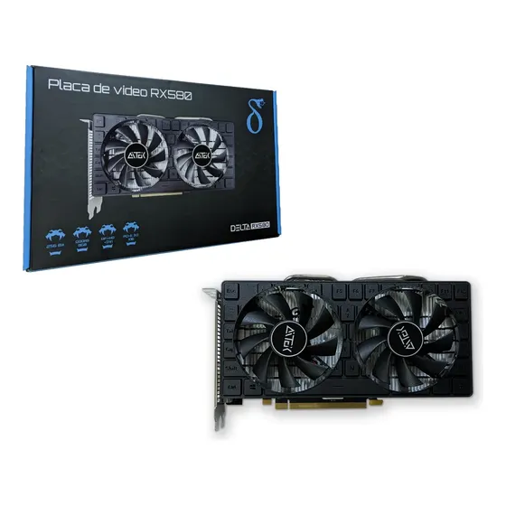 Rx 580 Delta 8gb Gráficos Ultra Em Jogos Modernos Rx 580 Delta 8gb Gráficos Ultra Em Jogos Modernos