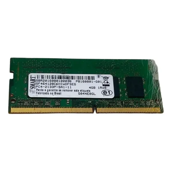 Memoria Smart Ddr4 4gb Notebook Pc4-2133p 1rx8