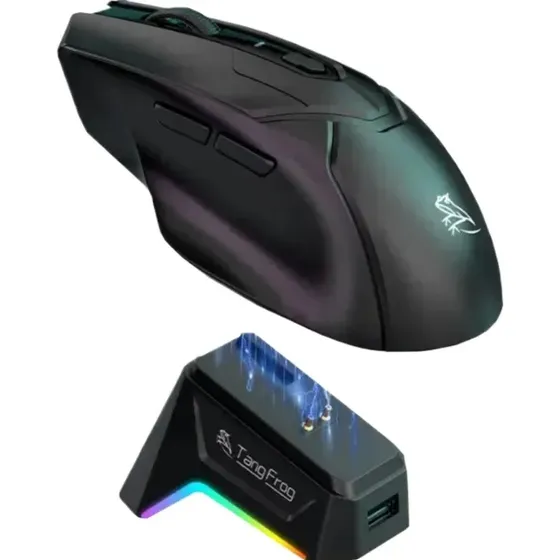 Mouse Gamer Sem Fio Tri Mode Tangfrog T8