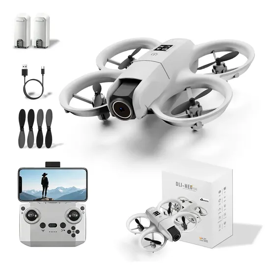 Drone Profissional Câmera 4k Hd Bateria 2 Baterias